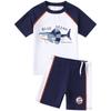 Roupa de banho infantil novo fato de banho de secagem rápida para meninos Bebê grande e pequeno para crianças Protetor solar infantil Equipamento de natação split para crianças