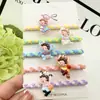 Año Nuevo Trenzado marrón Rojo Color Cuerda Niña Boutique Infantil Anillo de Pelo de Hada Bola Elástica Alta Accesorios para el Cabello