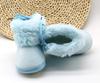 Botas novas 0-1 anos sapatos de algodão grosso infantil antiderrapante veludo sola macia sapatos de bebê ZJ001