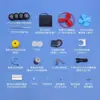 Conjunto de Experimentos Científicos Pequeno Motor Acessórios de Engrenagem do Motor Brinquedo Modelo DIY Feito à Mão Ventilador Tração nas Quatro Rodas Elétrico