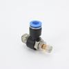 Venta al por mayor de fábrica Asl4 6 8 10 12 16 Válvula de mariposa Cilindro regulador neumático Conector rápido para tubería de aire Recto