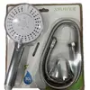 Cabezal de ducha de alto flujo famoso en Internet Cabezal de ducha de mano presurizado Calentador de agua de baño Juego de ducha