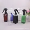 Botella pulverizadora pequeña con forma de ratón, botella pulverizadora cuadrada de 200 ml, botella pulverizadora de alcohol, botella pulverizadora de presión manual, regadera, botella de tónico de 200 ml
