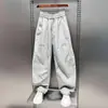 Pantalones Casuales Rayados de Verano Nuevos 2026 para Hombre, Pantalones Harem Sueltos Versátiles, Pantalones Rectos de Pierna Ancha Modernos y de Moda