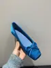 Primer Encuentro Brisa Suave de la Tarde Zapatos de Ballet 2026 Lazo Dulce Francés Punta Cuadrada Boca Baja Tacón Oculto Zapatos de Noche