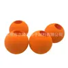 En stock de fábrica gris 50mm Bola de masaje EVA alta dureza bola perforada eva bola de pistola de fascia EVA negra