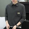 Polo Extraordinário de Outono para Homens, Manga Longa, Gola de Lapela, Camiseta Masculina para Trabalho (Limitado a 79)