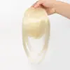 Flequillo de Peluca para Mujer para Cubrir Canas en la Parte Superior de la Cabeza, Frente Esponjosa Natural, Capas sin Costuras, Piezas de Peluca Cómicas Dulces y Geniales