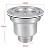 Tubo de Desagüe para Debajo del Lavabo, Fregadero de Cocina, Lavabo Individual, Cubo de Fregado, Diseño Extraíble, Acero Inoxidable 304