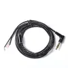 Cable de reparación de auriculares DIY koceta kangshengda LC-OFC de cobre libre de oxígeno negro transparente 30*0.05 1.2 m