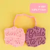 Moldes de Biscoito Série Casamento Anel de Casamento Vestido de Noiva Desenho Animado Moldes de Biscoito Simulados DIY Moldes de Biscoito Impressos