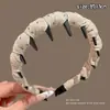 Nueva diadema de alta gama 2026, peine para el cabello estilo Maillard para peinar y arreglar los cabellos sueltos, accesorio para el cabello de uso diario estilo coreano para usar al aire libre