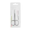 Tijeras de punta redonda de acero inoxidable transfronterizas seguridad para hombres hogar tijeras convenientes recortador de vello nasal belleza herramienta recortadora de cejas