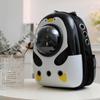 Mochila para Gato P Atacado Pipi Tendência Respirável Bolsa para Gato Portátil para Saída Estampada de Desenho Animado Bolsa Espacial Bolsa para Pet