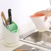 Suporte de Hashi para Casa Rack de Armazenamento de Colheres Recipiente de Hashi de Plástico Utensílios de Cozinha Suporte Criativo para Hashi Gaiola de Hashi com Drenagem