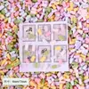 Cor Macaron Desenho Animado Biscoito Artificial Mini Comida Brinquedo Decoração de Bolo Acessórios Resina DIY Joias Brinquedo de Comida Artificial