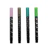 Venta al por mayor del fabricante Iluminador Starlight de 24 colores Pluma de pintura con purpurina de punta suave Pluma DIY para Estudiante y Maestro
