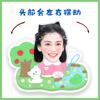 Yang Ying Angelababy Cartoon Q Edition Electric Shake Head Desktop Ornament Set Up Card Shake Music Papelão Pacote de plástico Presente