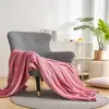 Manta para Soneca de Estudantes, Cobertor de Flanela para Cobrir as Pernas no Ar Condicionado, Manta de Coral, Manta Dupla Face de Fleece para Escritório, Manta Quente para o Inverno
