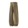 Pantalones de vestir de pierna ancha estilo Nanxia nuevo estilo, estilo dinero viejo, ambiente perezoso de verano, marca de moda, rectos holgados, versátiles, con caída