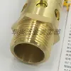 Válvula de seguridad tipo resorte de cobre puro A28X-16T para compresor de aire de máquina de tornillo hexagonal antigua DN15 20 de Zhejiang Fuyu