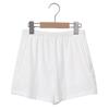 Shorts para Comercio Exterior para Mujer Algodón Spandex Casual para Casa Verano Slim Pantalones Anti-caminar Bolsillo Pantalones Deportivos para Correr