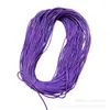 Cordón de cuero de piel de oveja al por mayor de 3 mm a 6 mm, cordón redondo de cuero, cordón de cuero PU sintético, cordón de cuero con núcleo recubierto para accesorios, cinturones, accesorios de bricolaje