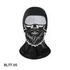 Protección Facial para Otoño e Invierno Máscara de Motocicleta a Prueba de Viento Antideslizante Cara Divertida Gorro Cálido Forrado de Felpa Casco de Ciclismo