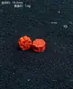 Accesorios de Arena Roja, Cuentas Hechas a Mano de Alta Calidad para DIY, Cuentas para Pulsera de Cinabrio Genuino, Accesorios Pequeños, Cuentas Sueltas al por Mayor