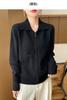 Cárdigan con cremallera de solapa para mujer, cuello POLO, otoño e invierno, suave, de punto encerado, 100% lana, moda, suéter con cremallera, abrigo