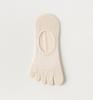 Calcetines de cinco dedos para niños, calcetines cortos de algodón de verano, de malla fina, transpirables y absorbentes del sudor, calcetines de verano para mujer, calcetines náuticos, venta al por mayor