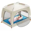 Cama de tienda inflable para niños, a prueba de mosquitos para interiores, portátil, plegable, cama de tienda de dormir para bebés, cama de juegos multifuncional, venta al por mayor