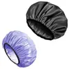Gorro de ducha impermeable para mujer, elegante y atractivo, adecuado para usar en la ducha y la cocina, a prueba de aceite, de doble capa, engrosado, para uso doméstico