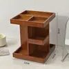 Estante de Almacenamiento de Escritorio, Caja de Almacenamiento de Cosméticos de Escritorio, Estante de Almacenamiento para Tazas, Gabinete de Almacenamiento Retro, Estante de Exhibición para Juego de Té