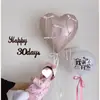 Accesorios para Fotos de Luna Llena de Bebé 100 Días Arreglo Decoración de Escena de Bebé Globos 100 Niños y Niñas Sentido Ritual 30 Días