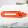 Regla de Palma de Lápiz Creativa Caricatura Mini Regla Portátil Colgante de Mochila Regla de Medición Papelería para Estudiantes Pequeño Regalo