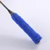 Raquete de Badminton Cola de Mão Toalha de Microfibra Cabelo Longo Cola de Mão Badminton Faixa Absorvente de Suor Antiderrapante Toalha Espessa