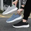 Zapatos para Hombre Malla Transpirable Zapatos Deportivos Slip-On Zapatos Perezosos Cómodos Zapatos Casuales Transpirables Zapatos para Caminar para Hombre