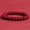 Pulsera de Arena Dorada Púrpura Cinabrio, Cuentas de Año de Nacimiento, Pulseras de Círculo Único y Múltiples Círculos para Hombres y Mujeres, Joyería de Estilo Étnico al por Mayor Cuentas de Buda