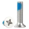 Tornillo Dispensador Anticaída de Cabeza Avellanada Ranura de Cruz Acero Inoxidable 201 Tornillo Dispensador Anticaída de Cabeza Plana M2M3M4M5M6