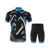 Traje de ciclismo de verano estampado de manga corta, transpirable, de secado rápido, para bicicleta de montaña, ajustado para hombre, serie Z10