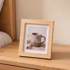 Marco de Fotos DIY Hecho a Mano de Escritorio Estilo Ins Adorno de Escritorio Marco Decorativo para Dormitorio Cuadrado Simple 6 7 8 Pulgadas 10 Pulgadas