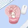 Novo Mouse Pad de Pulso Desenho Animado Fofo Escritório Antiderrapante Impermeável Silicone Mouse Pad Protetor de Pulso Resistente a Manchas