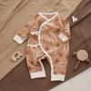 Ropa de Primavera y Otoño para Niños, Ropa para Recién Nacido, Mameluco para Bebé, Ropa Estilo Monje Clase A, Algodón Algodón Puro Manga Larga