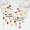 Perla de Resina Iridiscente Agujero Flor de Zapato 3D Accesorios Flor Estrella de Mar Concha DIY Hebilla de Zapato Desmontable Venta al por Mayor