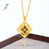 Collar Flor de Cuatro Hojas Buccellati con Oro Arena y Diamantes, Diseño de Nicho, Cadena para Clavícula para Mujer
