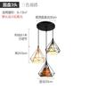 Novo Lustre Chinês Sala de Estar Sala de Jantar Zen Três Cabeças Luzes de Sala de Jantar Sala de Chá Lâmpadas Pendentes Modernas Simples Retangulares Balcão de Bar
