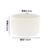 Copo de Água Capa Antiderrapante Capa Inferior de Borracha Copo de Vidro Isolamento Capa de Silicone Transfronteiriça 7,5cm9cm Capa de Copo de Silicone Universal