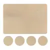 En Stock Esterilla de Comedor Mate PVC Cuadrada Estilo Nórdico Esterilla de Comedor Occidental A Prueba de Aceite Esterilla de Mesa de Comedor China Resistente al Calor Simple Anti-Quemaduras