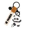 Original Genuino Serie Sports Panda Llavero Muñeco Pareja Lindo Colgante Mochila Dibujos Animados Pequeño Regalo Venta al por Mayor